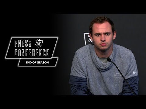 Hunter Renfrow, Andre James and Tre'von Moehrig End-of-Season Press Conferences - 1.16.22 | Raiders video clip