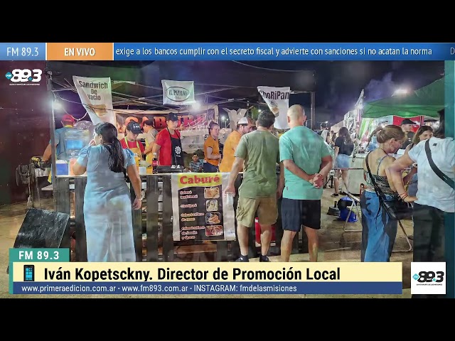 Iván Kopetsckny presenta la nueva edición de Una Más, un evento que ya es parte del alma de Posadas. Este sábado 19 de julio, desde las 18 h en la cascada de la costanera, se reúnen familia, amigos y jóvenes para disfrutar de 22 cervecerías artesanales, 15 food trucks y una grilla musical imperdible.  ¡Una fiesta para todos los sentidos! 🌟🔗 Hashtags: #LunaMásPosadas #DíaDelAmigo #CervezasArtesanales 🍺🎶🌌✅ ¡Sintoniza la FM 89.3 para escuchar a Marcelo Giménez, Lodi Caballero junto a Ángel Miño en EL AIRE DE LAS MISIONES! 🗣️ Con sus voces y estilos únicos, te mantendrán entretenido e informado con noticias, música y entrevistas interesantes.Producción Patricia Flores.Operación Técnica: Nicky ZalazaGR