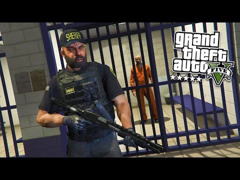 GTA 5 PC Mods - PLAY AS A COP MOD #13! GTA 5 PRISON GUARD Police Mod Gameplay! (GTA 5 Mod Gameplay) - UC2wKfjlioOCLP4xQMOWNcgg