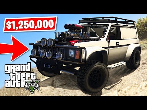 *NEW* GTA 5 4x4 Off-Road Hellion Jeep $1,250,000 Spending Spree! (GTA 5 New Cars) - UC2wKfjlioOCLP4xQMOWNcgg