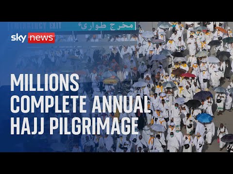 Watch live: Pilgrims perform complete Hajj with the ‘Stoning of the Devil’ ritual
