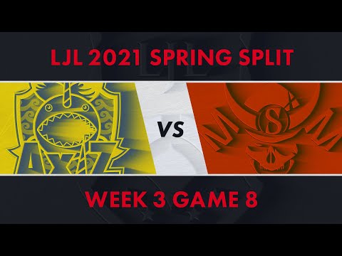 AXZ vs SG｜LJL 2021 Spring Split Week 3 Game 8