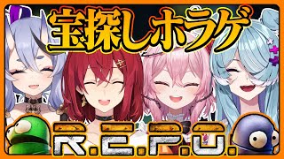 【R.E.P.O.】EN×JPで協力ホラゲ！バケモノから逃げつつお宝探し👻【にじさんじ/アンジュ視点/竜胆尊/ロゼミ ラブロック/エリーラ 