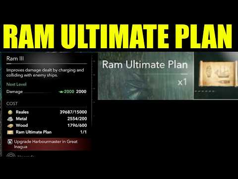 how to get ram Ultimate plan (location) | assassins Creed black flag