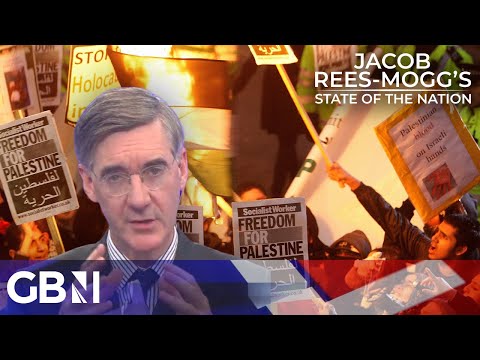 Pro-Palestine protestors shunned as 'thugs on our streets' by Jacob Rees-Mogg