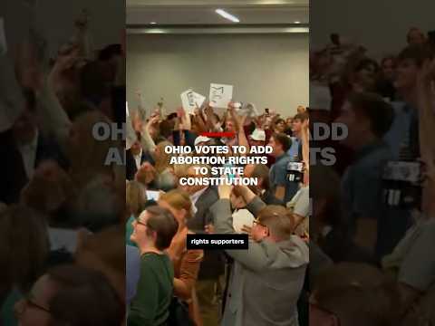 Ohio votes to add abortion rights to state constitution
