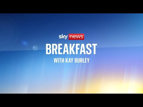Watch live: Sky News Breakfast with Wilfred Frost