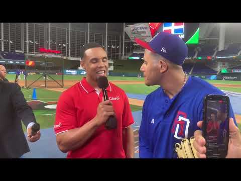 Carlos Gomez debuta  Entrevistando a Manny Machado