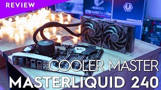 Vido-Test : [REVIEW] Cooler Master MasterLiquid 240 - TopAchat
