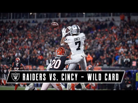 Raiders Fight to the Very End in Wild-Card Loss to the Bengals | NFL video clip