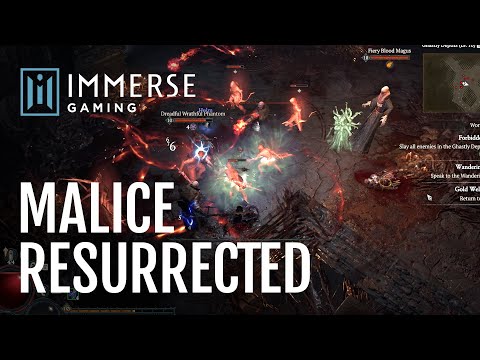 Malice Resurrected: Diablo 4 Gameplay with Immerse Spatial Audio