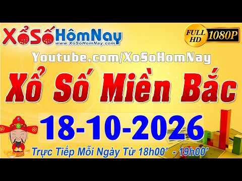 XSMB - Trực tiếp xổ số Miền Bắc ngày 18/10/2026 - Thái Bình XSTB, xstt, xsmb, SXMB, xổ số thủ đô