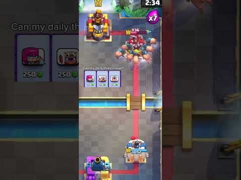 👑👑👑 #clashroyale #supercell