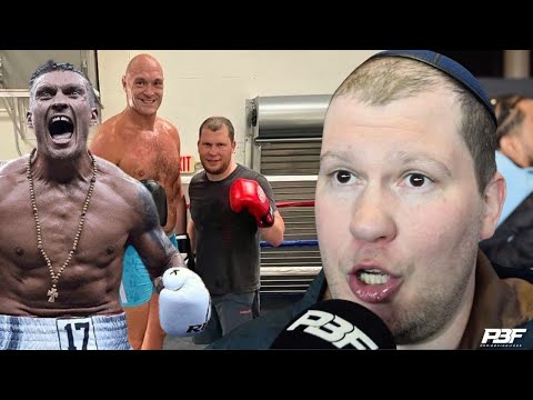 Dmitry salita trained with tyson fury, explains why he beats oleksandr usyk, ryan garcia weight miss