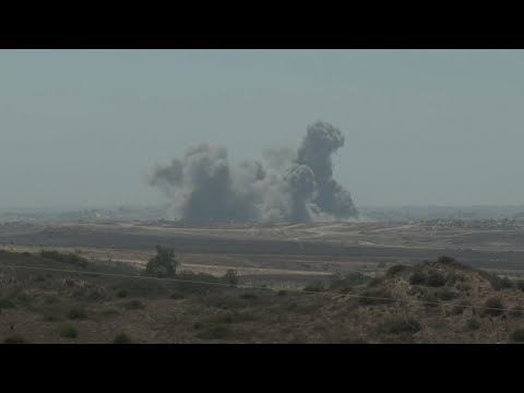 Massive clouds of smoke billow above northern Gaza | AFP