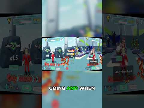 My Giant Hunt Stats After Ascension Tree #roblox #collectallpets