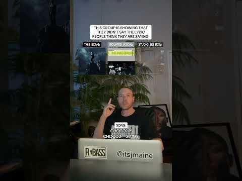 This Group Showed The Actual Lyric They Were Saying In “GIMMIE” From ChoCo1 X ChoCo2 #shorts