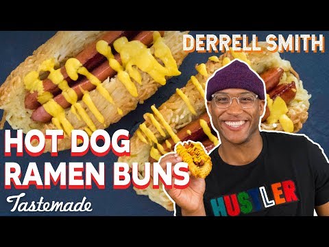 Hot Dog Ramen Buns I Derrell Smith