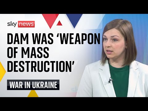 Ukraine War: Dam destruction created 'very big humanitarian catastrophe'