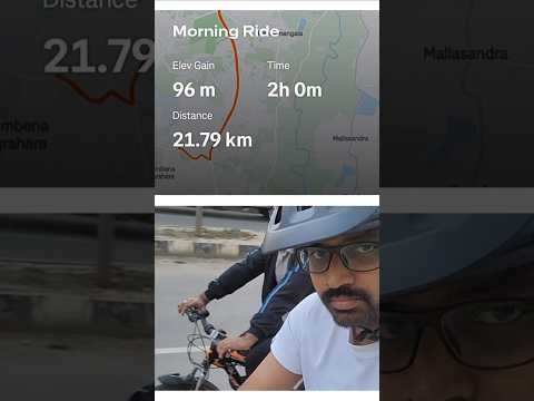 Sunday Ride #cycleriding #bikeride #sunrise #trending #viral #shorts #hoskote #fitness #weekend