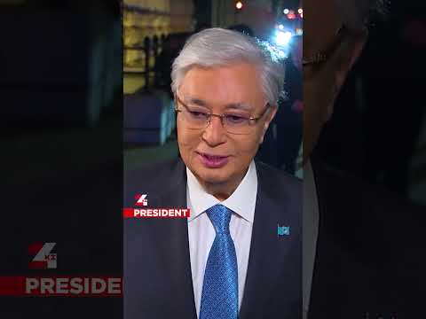 Токаев встретился в Вашингтоне с казахстанцами  #президентказахстана