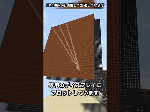 レッドストーンCPUでブレゼンハムのアルゴリズム #shorts #minecraft #マイクラ