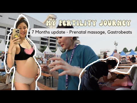 My Fertility Journey Ep 9 - Prenatal Massage, Gastrobeats, What I eat in a day