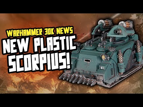 NEW Horus Heresy Plastic Tank! The Scorpius is HERE!