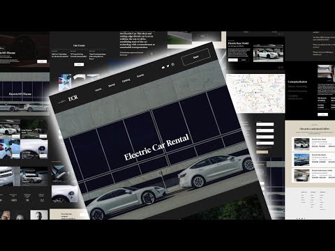 Car Rental Website Template | Car Dealer Website Builder | ElectricM5 for Mobirise