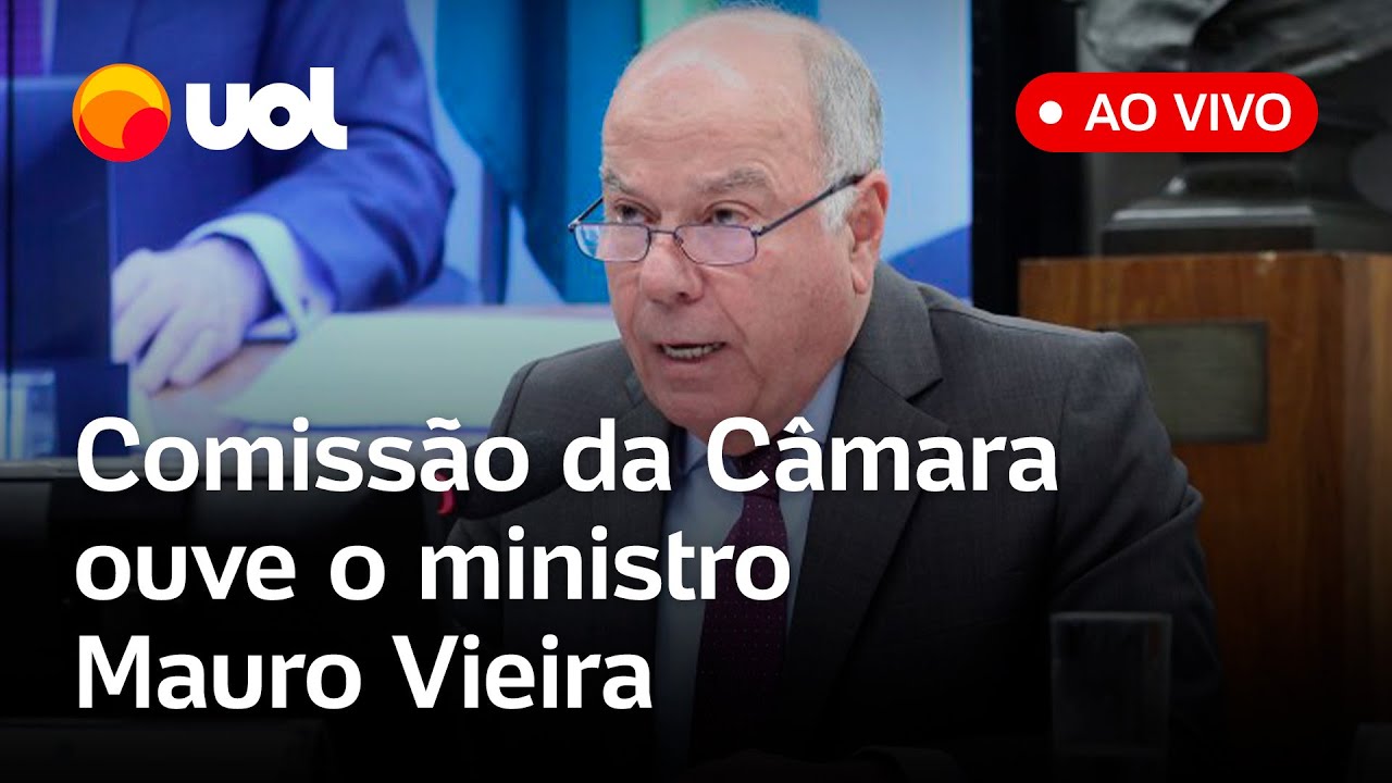 Mauro Vieira fala na Câmara sobre relação entre Brasil e EUA visita de Lula a Kirchner e+ ao vivo