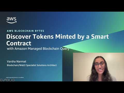 Discover tokens minted by a smart contract on Ethereum | Amazon Web Services