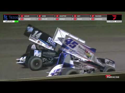 Highlights: Tezos All Star Circuit of Champions @ Benton Speedway 7.26.2023 - dirt track racing video image