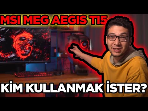 Kim MSI MEG Aegis Ti5 Kullanmak İster? | Oyun canavarını test edin!