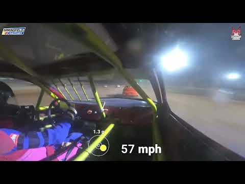 #2M Corbin Mooney - FWD - 3-29-2024 Springfield Raceway - In Car Camera - dirt track racing video image