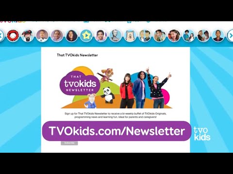 PROMO: TVOkids Newsletter Sign Up Now