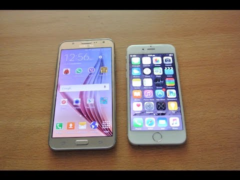 Samsung Galaxy J7 vs iPhone 6 - Speed Test & Full Comparison - UCTqMx8l2TtdZ7_1A40qrFiQ