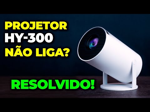 Projetor HY-300 NÃO LIGA? RESOLVIDO!