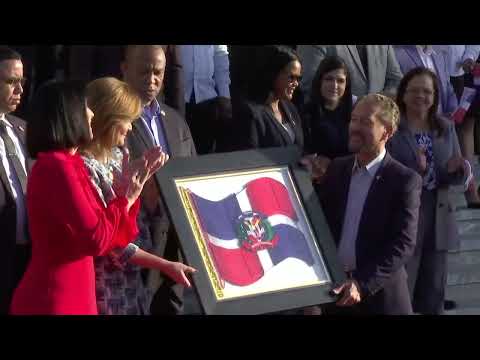 Acto en Homenaje a La Bandera Nacional.