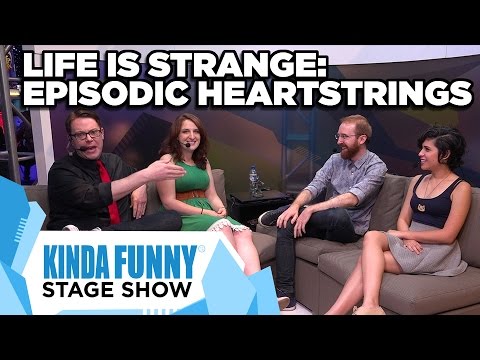 Ashly Burch, GameSpot, and Dev. Michael Koch talk Life is Strange - Kinda Funny Stage Show E3 2015 - UCbu2SsF-Or3Rsn3NxqODImw