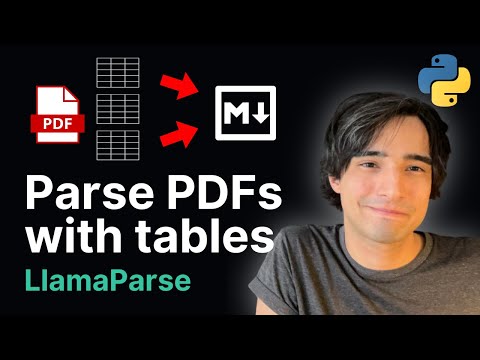 Master PDF Parsing with Lama pars: Simplify Table Interpretation