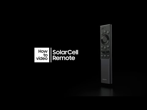How to use SolarCell Remote with Neo QLED | Samsung