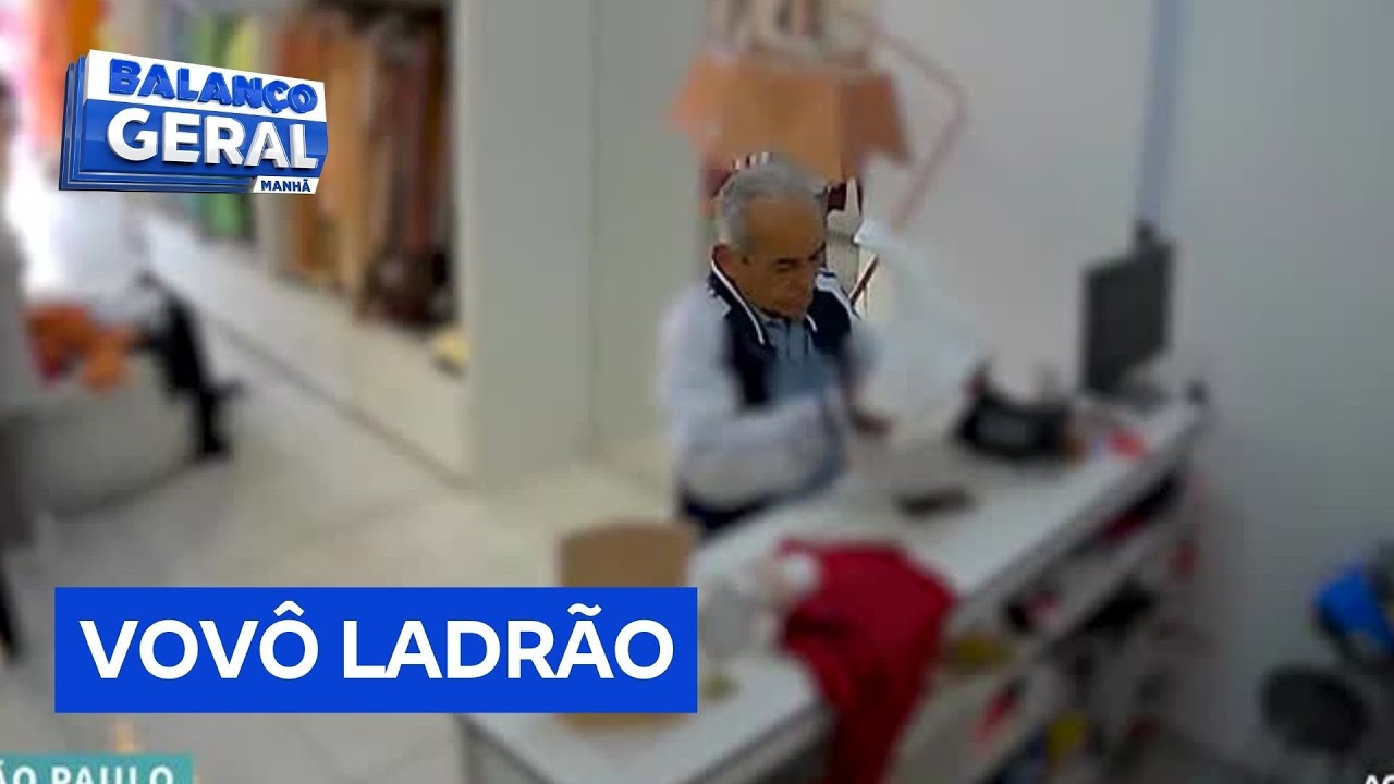 Idoso furta celulares em lojas da Grande São Paulo
