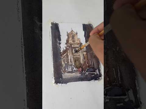 Stop Painting Every Detail in Watercolor #watercolortutorial #art #beginnerarttips #watercolor
