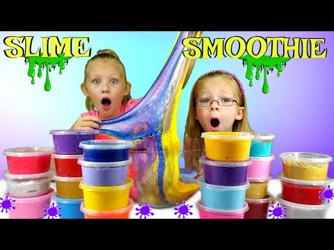 Mixing ALL MY SLIMES! Giant DIY Slime Smoothie! - UCrViPg5cdGsH8Uk-OLzhQdg