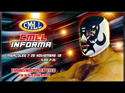 CMLL INFORMA 7  DE NOVIEMBRE DE 2018
