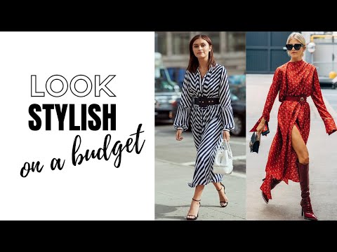 Video: How To Look Stylish On A Tight Budget | How To Style Video: How To Look Stylish On A Tight Budget | How To Style
