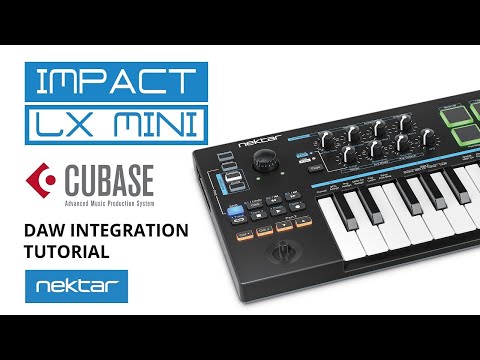 Nektar LX Mini Tutorial - Cubase DAW Integration