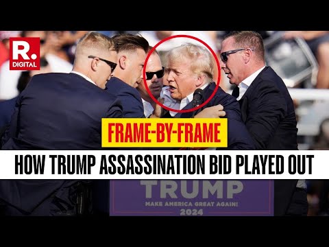 How Donald Trump Assassination Failed: Frame-By-Frame | Thomas Matthew Crooks | U.S. FBI