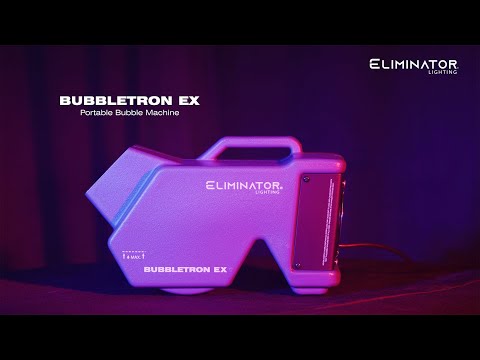 Eliminator Lighting Bubbletron EX Portable Bubble Machine