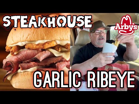 Arby's NEW Steakhouse Garlic Ribeye! - Bubba's Drive Thru Food Review